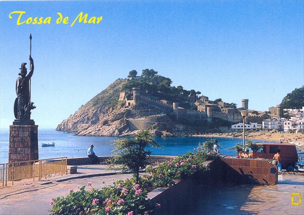 001- Тосса де Мар-открытка